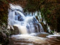 Frosty waterfall